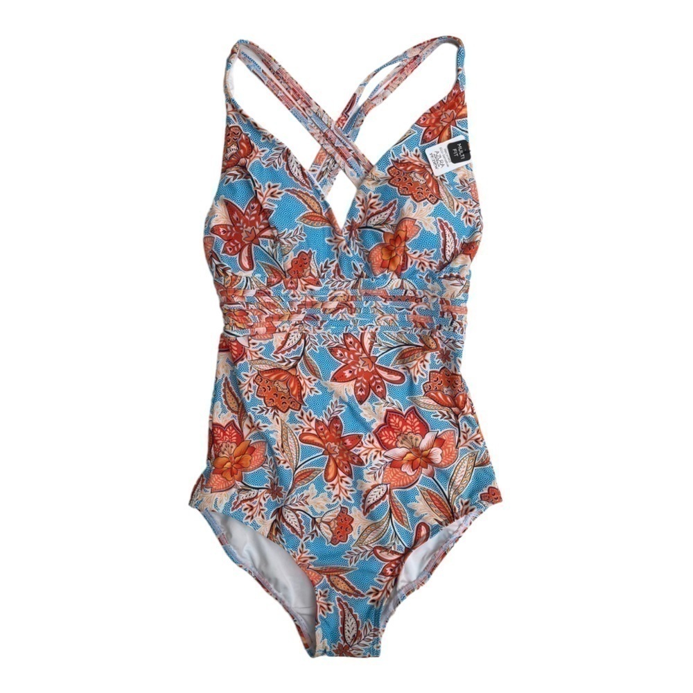 NWT Azura Australia Somerville Multi Cross Strap One Piece  Swimsuit - Picture 3 of 7